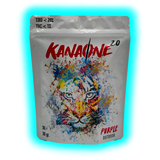 Verpackung mit farbiger Tigerillustration 