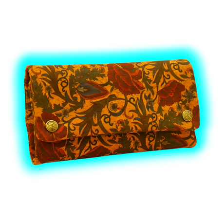 Kavatza Tabaktasche Cork TPC49-CR Barock Flower Deluxe