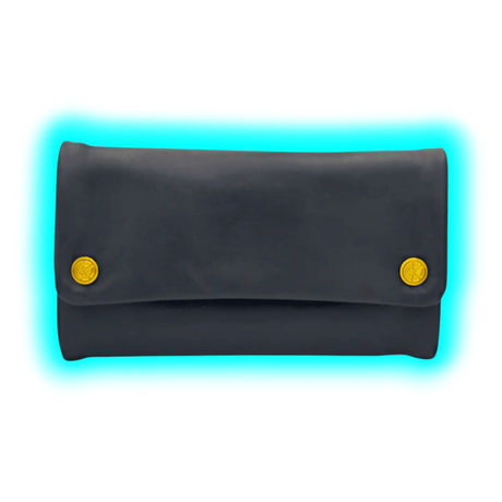 Kavatza Tabaktasche TP01-CR Classic Deluxe Smooth Goat Hide Black