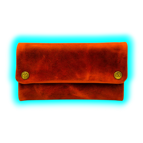 Kavatza Tabaktasche TP03-CR Tabba Deluxe Vegetable Tanned Cowhide Cognac