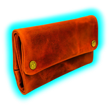 Kavatza Tabaktasche TP03-CR Tabba Deluxe Vegetable Tanned Cowhide Cognac