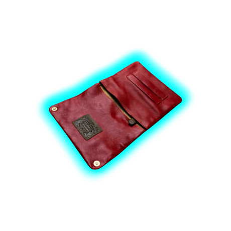 Kavatza Tabaktasche TP10 Flamenco Smooth Cowhide Red