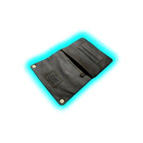 Kavatza Tabaktasche TP13 Wild Thing Nubuc Cowhide Application Revits Grey Brown