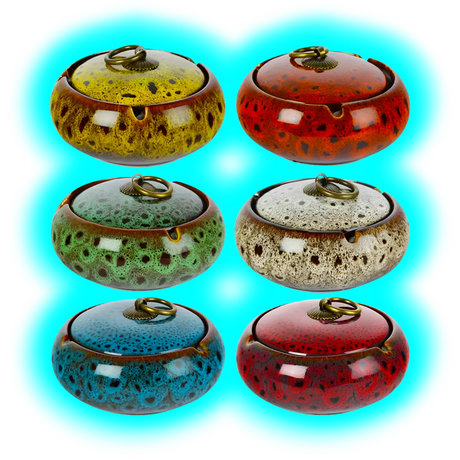 Keramikaschenbecher Oriental Assort