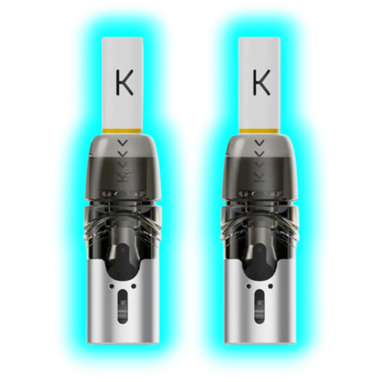 Kiwi Vapor 2 Replacement Pods Soft Black 2pcs