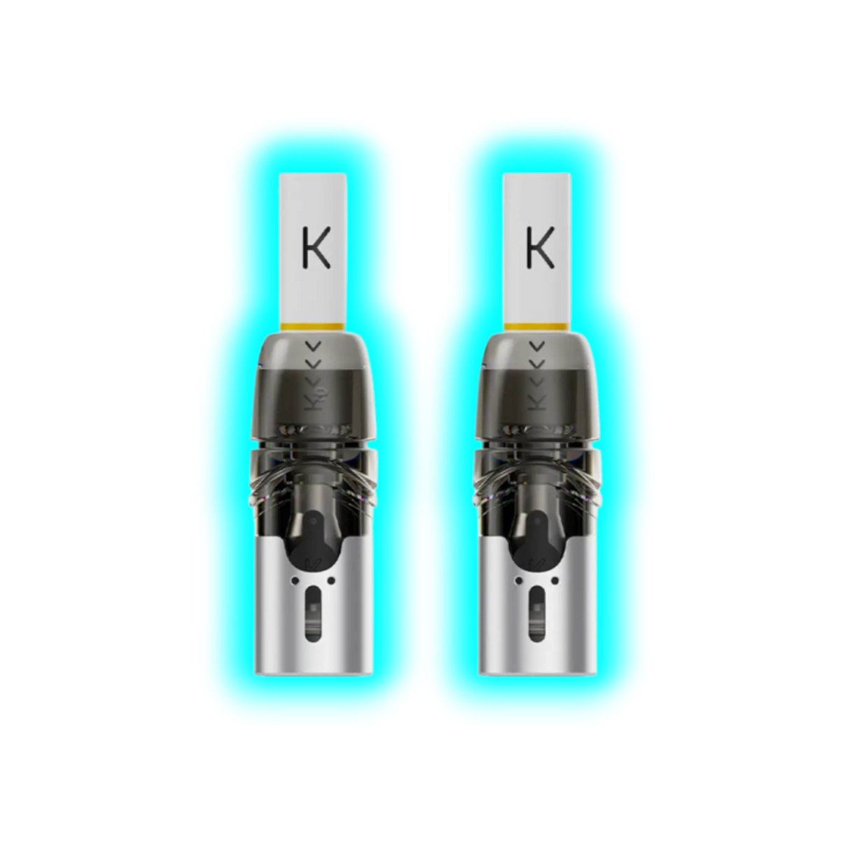 Kiwi Vapor 2 Replacement Pods Soft Black 2pcs