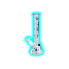 Kolbenbong Ice Hanfblätter Blau