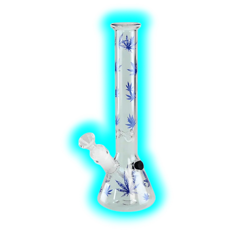 Kolbenbong Ice Hanfblätter Blau