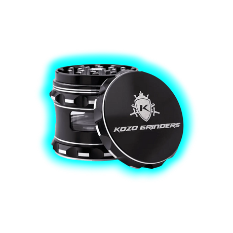 KOZO Grinder Black 4 Parts 62mm