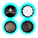 KOZO Grinder Black 4 Parts 62mm