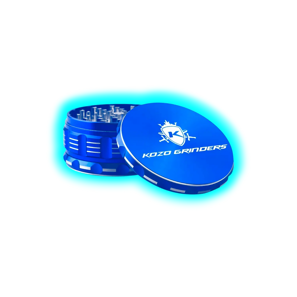 KOZO Grinder Blue 4 Parts 101mm