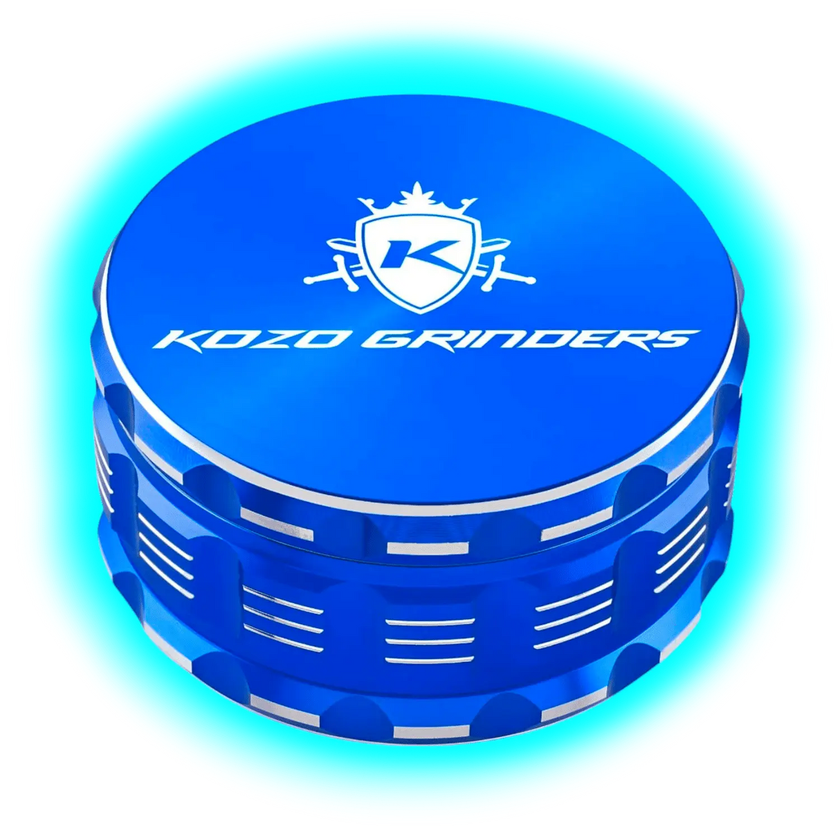 KOZO Grinder Blue 4 Parts 101mm