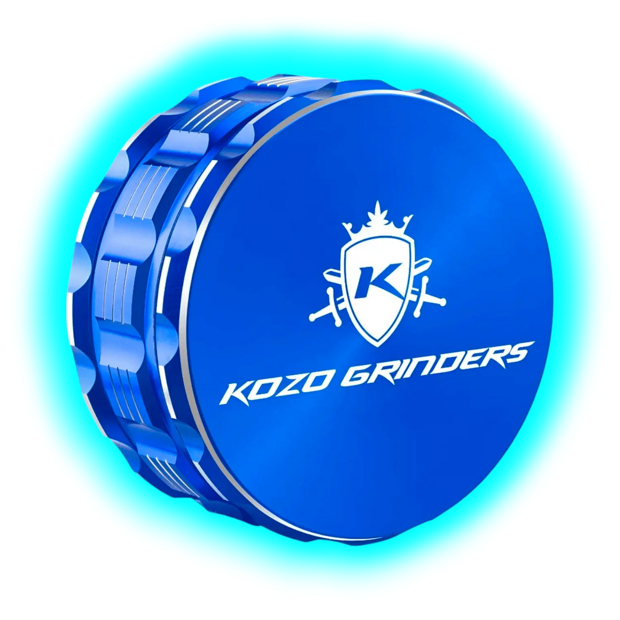 KOZO Grinder Blue 4 Parts 101mm