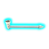 Metal Pipe With Flower Sieve 14cm