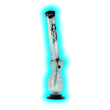 Kulu Tattoo Acryl Bong 1.5", Clear 36,5 cm