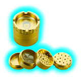 Kush Bong Grinder Alu Gold 4 Parts 60mm