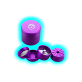 Kush Bong Grinder Alu Purple 4 Parts 56mm