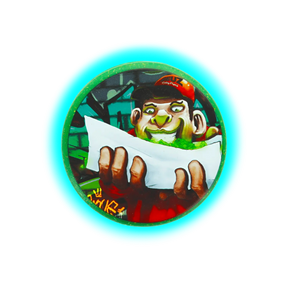 Kush Bong Rolling Hemp Grinder 3 Part 50mm Green