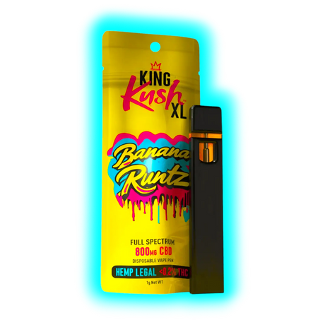 Kush CBD Vapepen Banana Runtz 0.2% THC