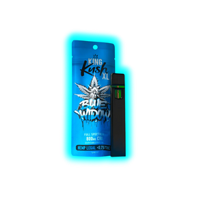 Kush CBD Vapepen Blue Widow 0.2% THC