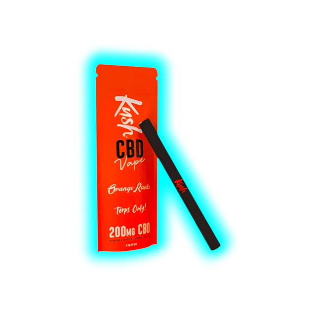 Kush CBD Vapepen Orange Runtz