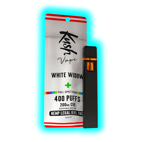 Kush CBD Vapepen White Widow 0.9% THC