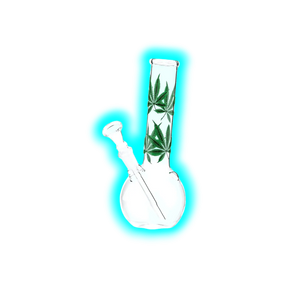 Leaf | Multi Leaf Glass Bong 22cm