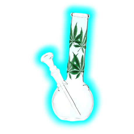 Leaf | Multi Leaf Glass Bong 22cm