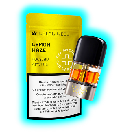 Local Weed Full Spectrum CBD Replacement Pod Lemon Haze