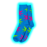 Long Socks Size 36-42 Blue/Pink