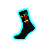 Long Socks Size 40-45 Black/420/Rasta