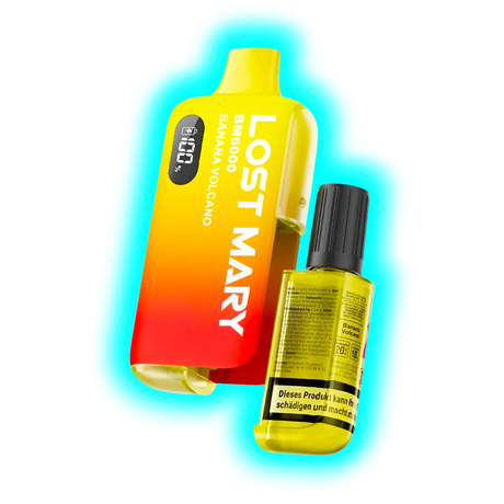 Lost Mary BM6000 Banana Volcano 20mg/ml