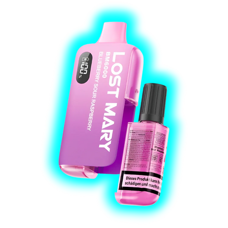 Lost Mary BM6000 Blueberry Sour Raspberry 20mg/ml