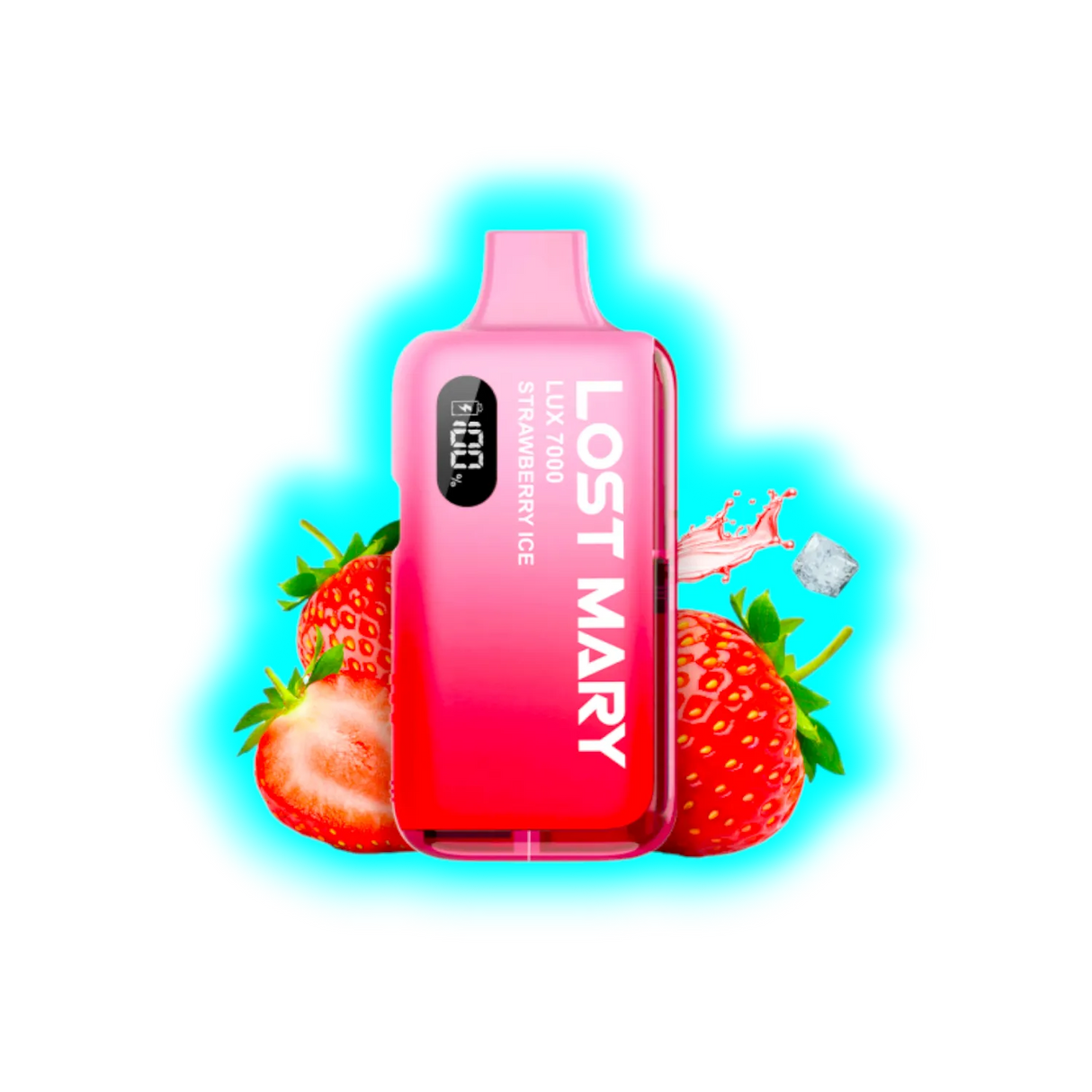 Lost Mary LUX 7000 Kit Strawberry Ice 20mg/ml