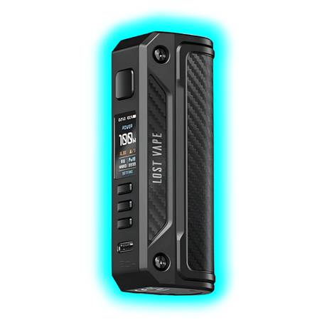 Lost Vape Thelema Solo 100w Box Mod Black Carbon Fiber