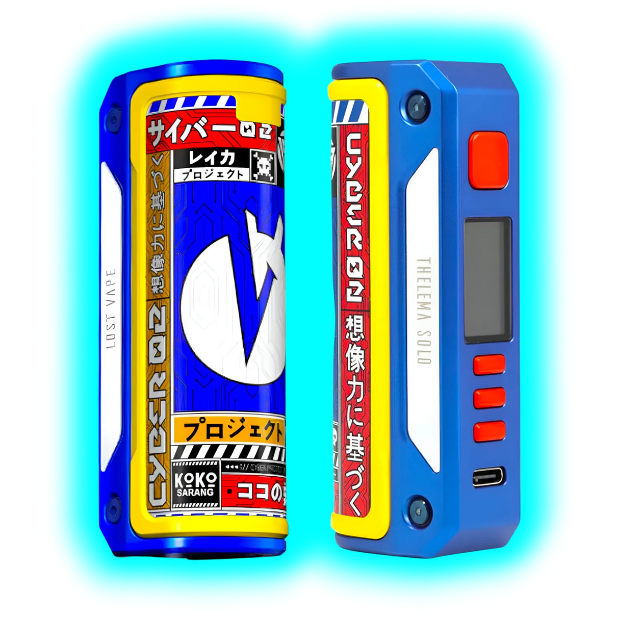 Lost Vape Thelema Solo 100w Box Mod Freedom Fighter