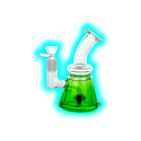 LTD Edition Bubbler Dab Rig Green 17cm