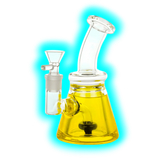 LTD Edition Bubbler Dab Rig Yellow 17cm