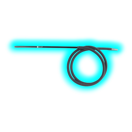 Mata Leon Shisha Silicone Tube Matt 1.5m Black