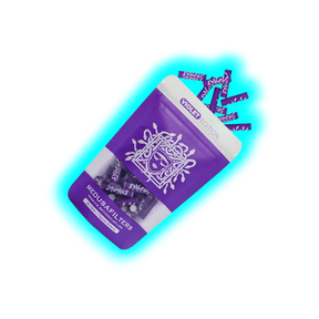 Medusa Hybridfilters Violet 6mm 50pcs