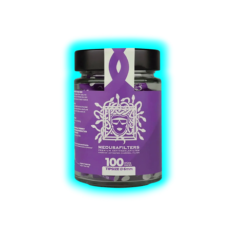 Medusa Hybridfilters Violett 6mm 100pcs Jar