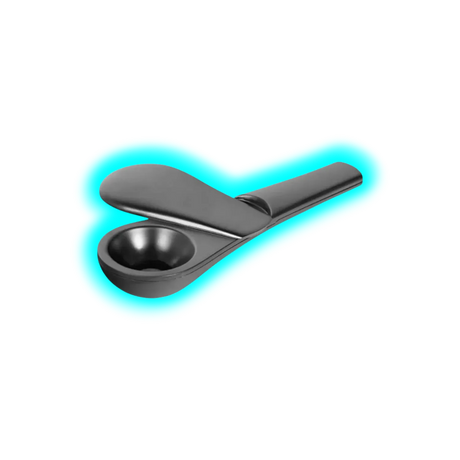 Metal Pipe With Magnet Black 9cm