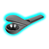Metal Pipe With Magnet Black 9cm