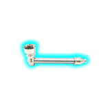 Metal Pipe With Zinc Head And Flower Sieve 9cm