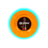 Metal Tin Ashtray Old School Hollandbong Orange