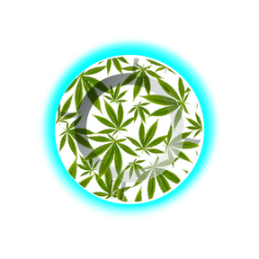 Metall Aschenbecher Leaves