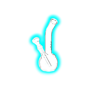 Micro | Bouncer Glass Bong 18cm