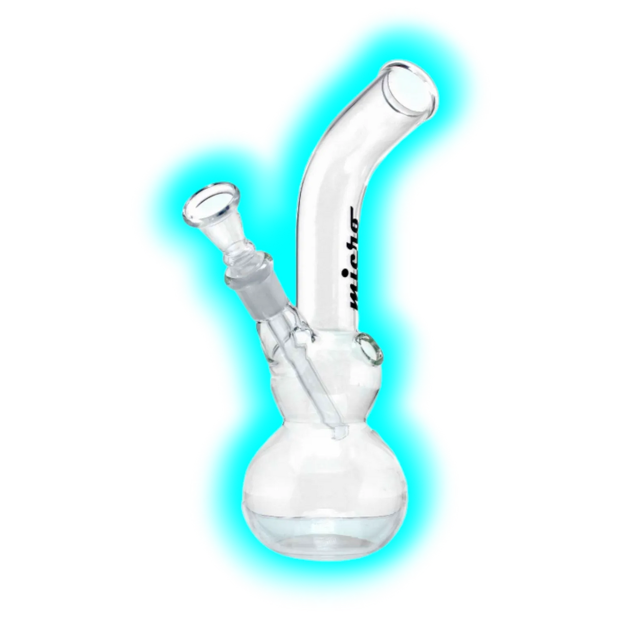 Micro | Glas Bong Ø:28mm Fassung:14.5mm 22cm