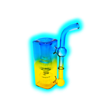 Mini Bubbler 11cm Blue Yellow