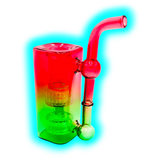 Mini Bubbler 11cm Red Green